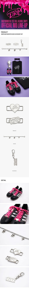 Babymonster - Drip 1st Full Album Official MD Shoe Accessory Set