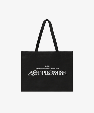 TXT - ACT : PROMISE WORLD TOUR OFFICIAL MD SHOPPER BAG BLACK