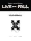 Xdinary Heroes - Live And Fall Concert Official Md Signature Badge