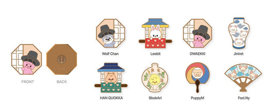 Stray kids - do it pop up store official md skzoo badge