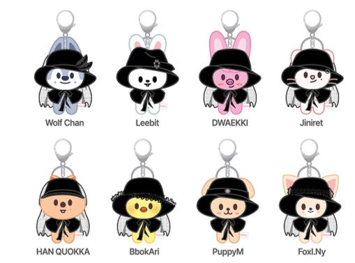 Stray kids - do it pop up store official md skzoo costume magnet plush keyring