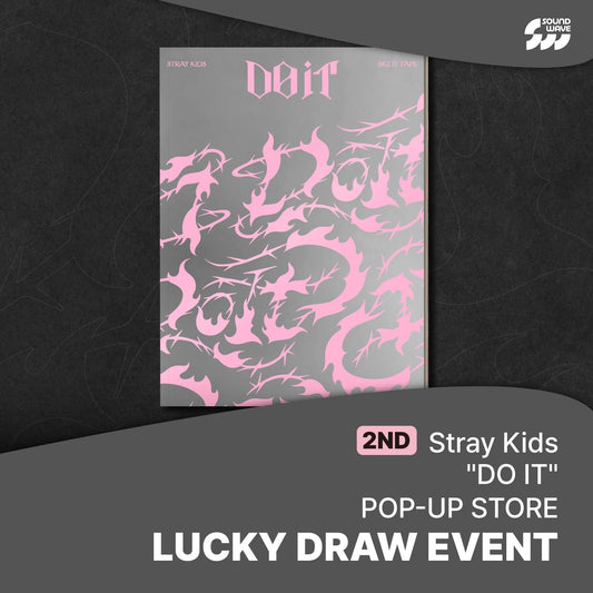 Stray kids - do it SKZ it tape album 2nd pop up lucky draw event (standard IT ver)
