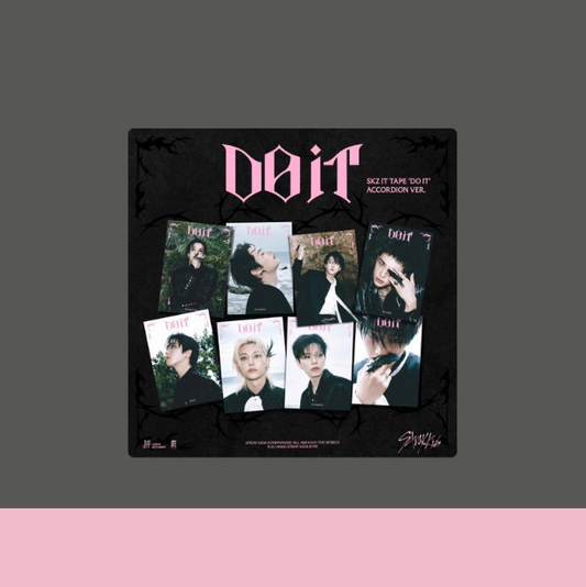 Stray kids - do it SKZ it tape album fans Photocard event gift accordion ver random