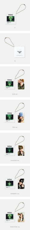 Wayv - Frequency 6th Mini Album Official MD Slide Mount Keyring Set