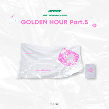 Ateez - Golden Hour : Part.5 Pop Up Official Md Slogan Towel