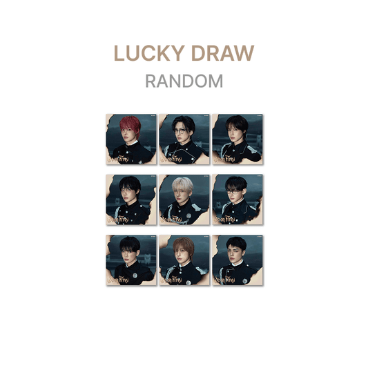 &team - we on fire 3rd ep album weverse Lucky draw event solo edition random