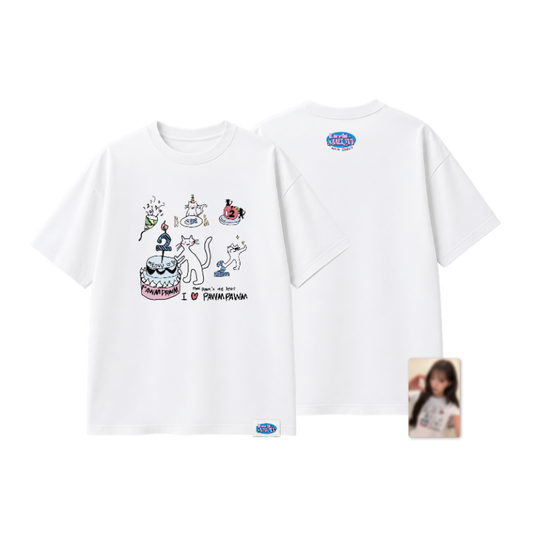 Meovv - Debut 2nd Anniversary Official Md T-shirt Set Sooin