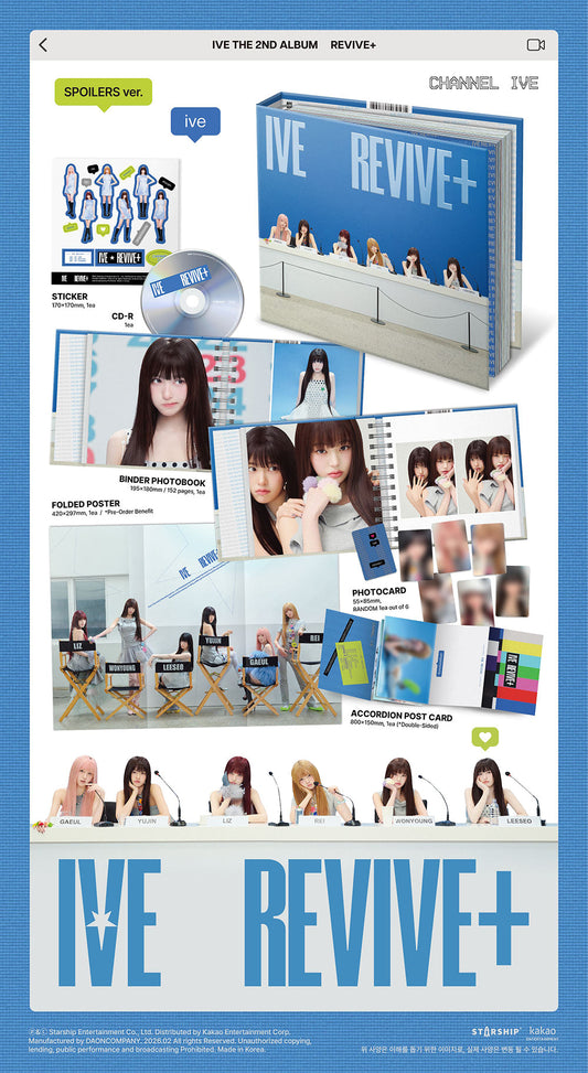 Ive - revive+ 2nd album spoilers ver