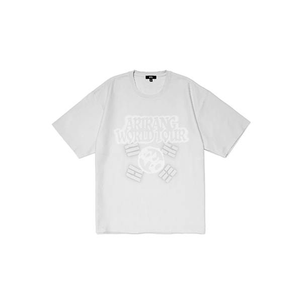 【新品】BTS Tour T-Shirt Mサイズ グレイ アリラン BTS - arirang world tour official md s/s tour t-shirt (gray