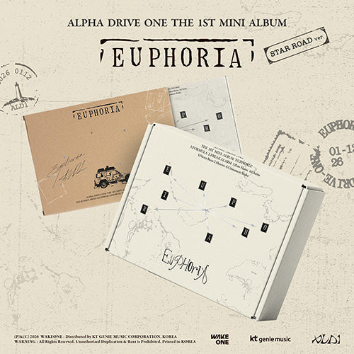 Alpha drive one - euphoria 1st mini album (star road ver)