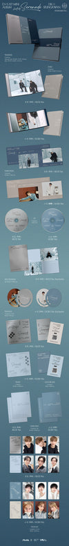 Seventeen dk x seungkwan - serenade 1st mini album weverse lucky draw event standard set