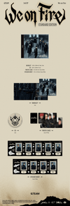 &team - we on fire 3rd ep album weverse lucky draw event standard edition
