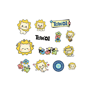 Taeyang - Team01 Official Md Sticker Pack