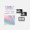 Shinee Key - On : And On # 2024 Keyland Official MD Lenticular ID Card + Fanlight Deco Sticker Set