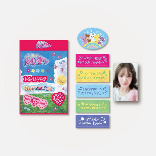 Red Velvet - Happiness : My Dear, Reve1uv Official MD Removable Sticker Set