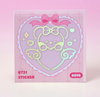 Bt21 - ribboned u minini hologram medium sticker (2ea)