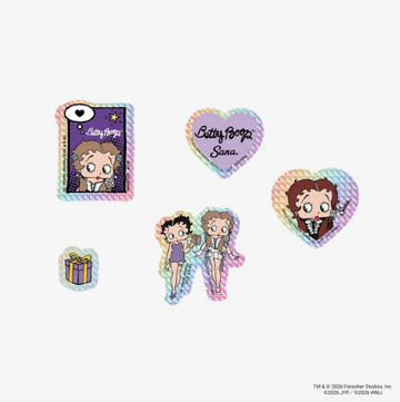 Twice Sana - Betty Boop X Sana Official Md Sticker Set