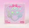 Bt21 - ribboned u minini hologram medium sticker (2ea)