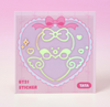 Bt21 - ribboned u minini hologram medium sticker (2ea)