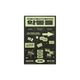 AKMU - Akdongdeul 2025 Standing Concert Official MD Glow in the Dark Sticker