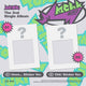 Nexz - mmchk 2nd single album sticker ver set