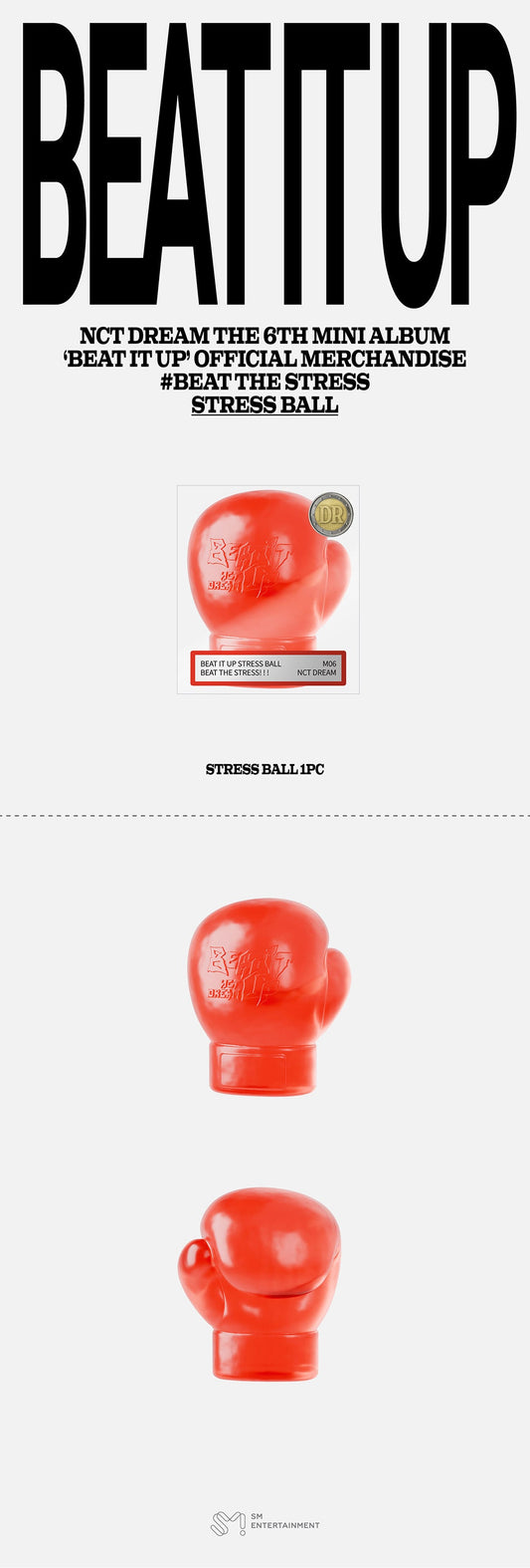 NCT dream - beat it up official md stress ball