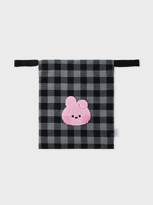 BT21 - Minini Basic Check String Pouch