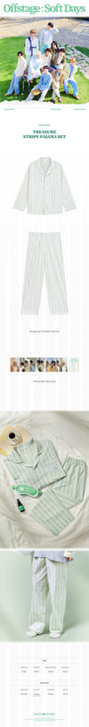 Treasure - offstage: soft days official md stripe pajama set