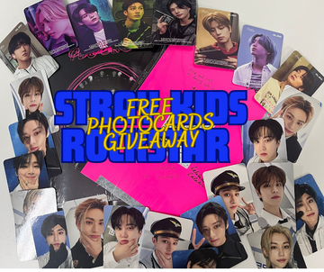 STRAY KIDS ROCKSTAR Album 2 Version SET - Free Photocard Giveaway Event!