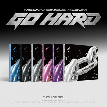Meovv - Go Hard Single Album 6 Photobook Ver Set