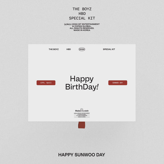 THE BOYZ - HBD SUNWOO SPECIAL KIT