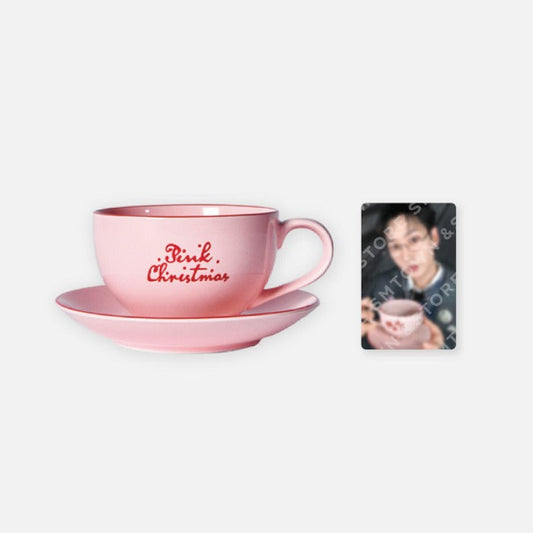 Super Junior - 2024 Pink Christmas Cup & Saucer Set