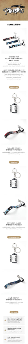 Seventeen - Tour ‘Follow’ Again to Cinemas Official MD Film Keyring