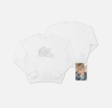 Nct wish - into the wish : our wish 1st concert tour encore official md sweatshirt set