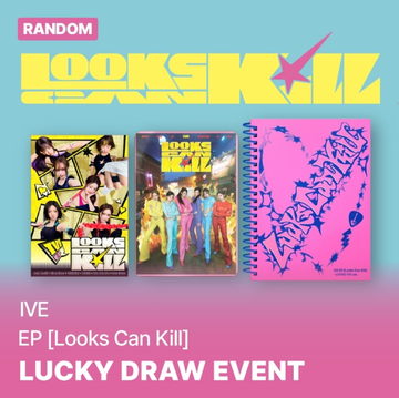 Ive - Looks Can Kill Ep Album Soundwave Lucky Draw Event Random