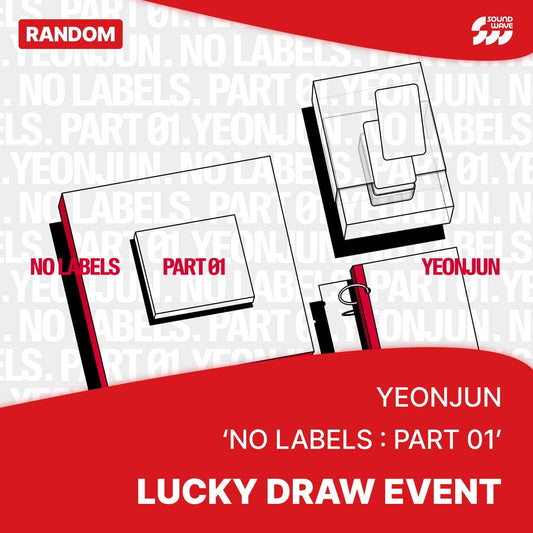 TXT YEONJUN - NO LABELS: PART 01 ALBUM SOUNDWAVE LUCKY DRAW EVENT STANDARD RANDOM