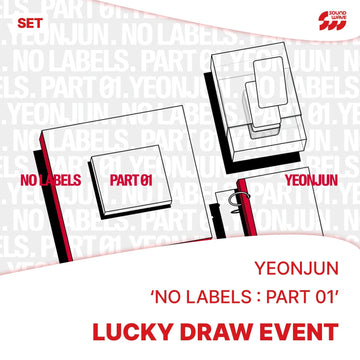TXT YEONJUN - NO LABELS: PART 01 ALBUM SOUNDWAVE LUCKY DRAW EVENT STANDARD SET