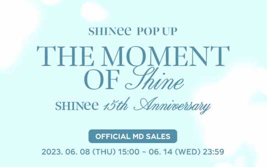 SHINee 15th Anniversary Pop Up MD - The Moment of SHINee