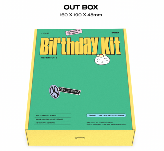 ATEEZ [HBD KIT] HAARNADEL-SET – YEO SANG