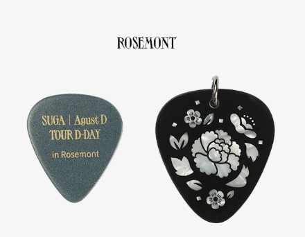 BTS SUGA | AGUST D - D-Day Tour MD: Gitarrenplektren-Set