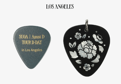 BTS SUGA | AGUST D - D-Day Tour MD:  Guitar Pick Set