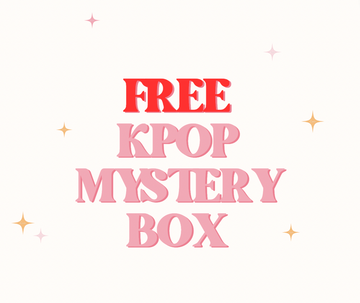 FREE KPOP MYSTERY BOX (Album or MD + Photocard )