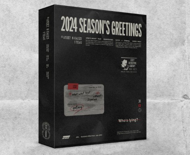 ATEEZ 2024 Season Greetings - CATCH A CRIMINAL GUESS WHO?