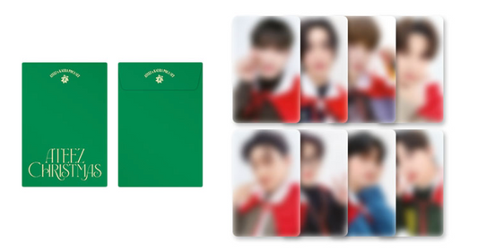 ATEEZ x KAURA 2023 Christmas Photo Card Set