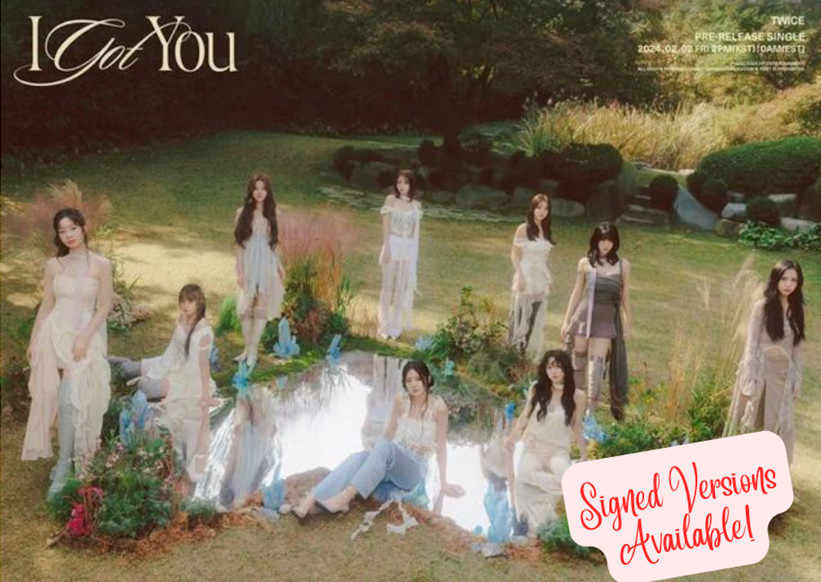 TWICE releases 13th mini-album 'With YOU-th