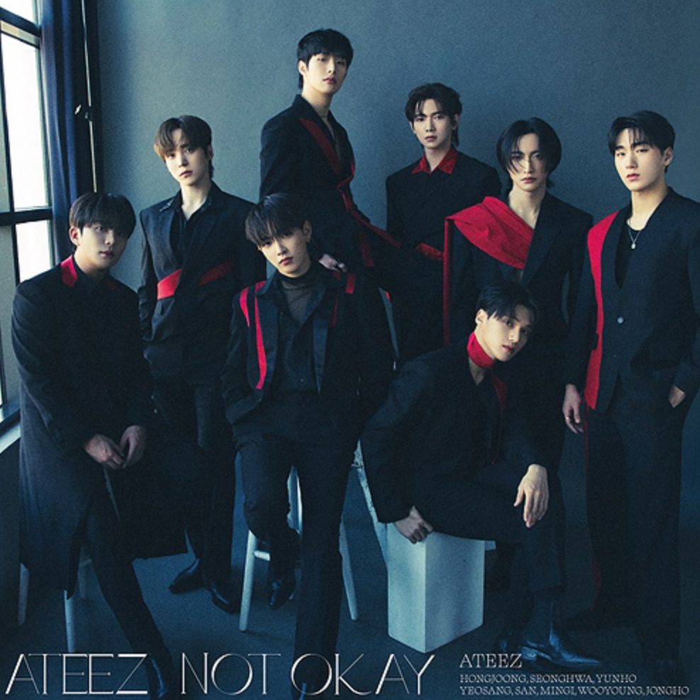 ATEEZ JAPAN 3RD SINGLE ALBUM「NOT OKAY」 – Kpop Omo