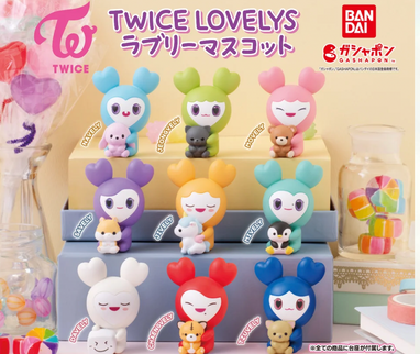 Twice Lovelys Lovely Mascot - Gashapon Capsule Toy (Japan