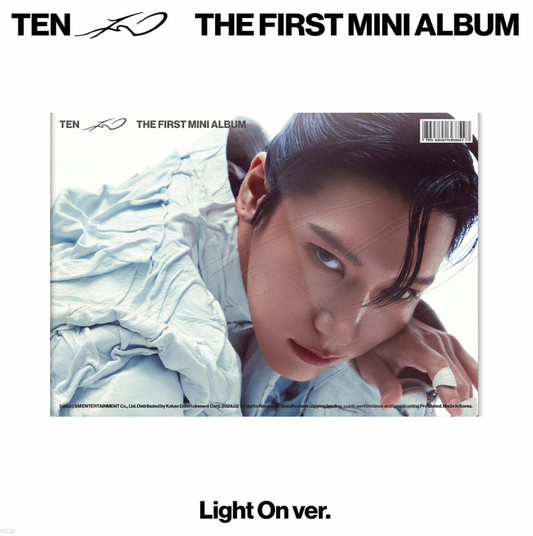 NCT TEN - TEN 1ST MINI ALBUM (PHOTOBOOK 1 VER - LIGHT ON)