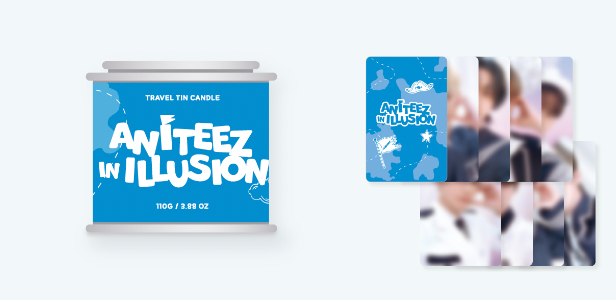 ATEEZ X ANITEEZ ADVENTURE POP-UP Merch - ANITEEZ IN ILLUSION (Merch Line)