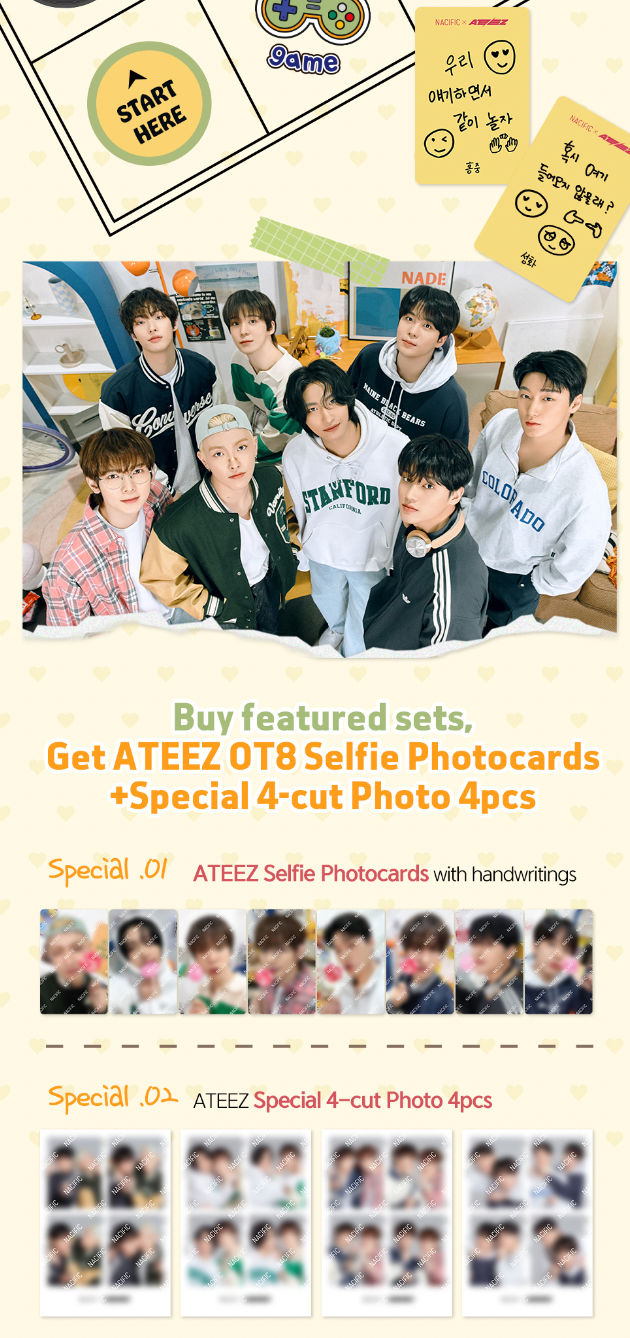 ATEEZ x Nacific Collab:  ATEEZ Playground